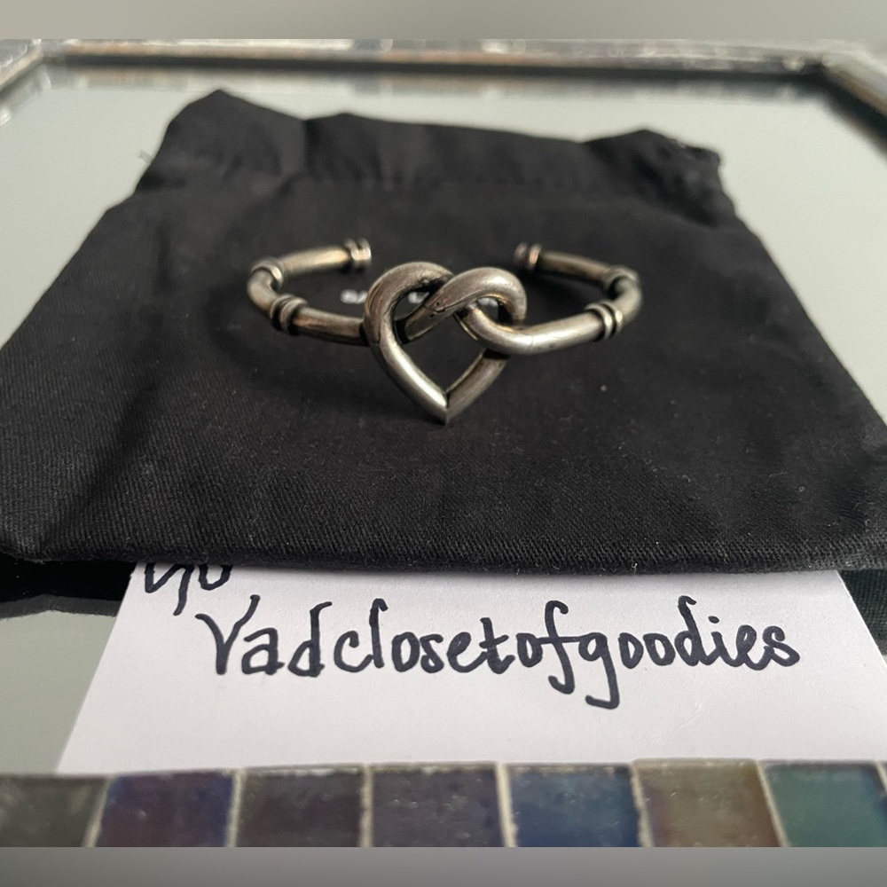 Saint Laurent Heart Victorian Bracelet